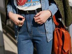 デニムに合わせたいのは赤でした。ちょっぴり刺激的なレッドネイル