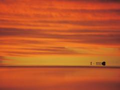 非日常の景色に会いたい。印旛沼の夕焼けで心洗われる時を。
