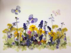 華奢な指はアートで創れる！”押し花”の可憐さを指先に♡