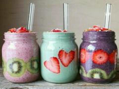 鮮やかフルーツ×まろやかミルクで作る♡甘くてフレッシュな"スムージーネイル"