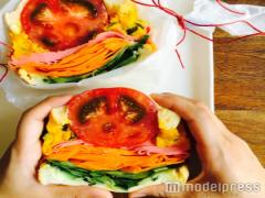 トマトがアクセントに！「夏野菜わんぱくサンド」が気分【トレンドレシピ】