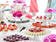 デザートブッフェが大好き！キラキラ輝くスイーツに囲まれてHAPPY♡