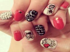 セクシー×キュートといえばこのキャラ！ベティ・ブープがモチーフのネイルがオシャレすぎ