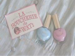 “ピンクブルー”が指先に映える♡パステルカラーできゅんと可愛いネイルカタログ