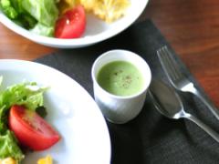 牛乳、バター、コンソメ不使用でも美味しい！ 「ブロッコリーのポタージュ」