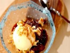 まるでお店の味!? バルサミコ酢を使った「イチジクのソテーアイス」