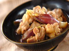 意外な組み合わせだけど美味！ 「鶏肉とミョウガの煮物」