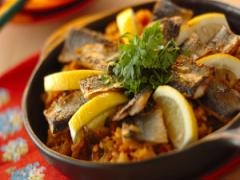 炊飯器におまかせ！ 「サンマのパエリア風炊き込みご飯」