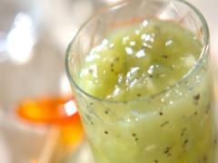 スーパーフルーツで簡単デザート 「キウイ寒天」