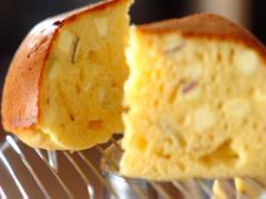 ホクホク素朴な味わい！ 「炊飯器でサツマイモケーキ」