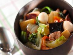 海鮮、お肉、野菜の旨みたっぷり！ 「具だくさん中華丼」