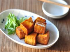 鉄分とカルシウムを手軽に補給！ 「厚揚げの照り焼き」