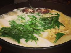 東京でコラーゲンたっぷりの鶏鍋を♪今日は身体の芯から温まろう！