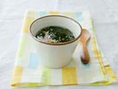 冬の冷えを一蹴！3分で簡単完成★海苔とゴマの中華スープ