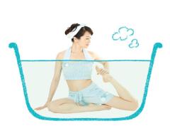 【簡単お風呂ヨガpart3】足のむくみを撃退★お風呂で簡単ヨガポーズ！