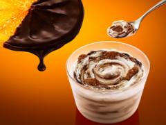 マックフルーリーに「オレンジショコラ」味 上品で繊細な大人の味わい