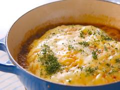 山芋とチーズのＷトロ～リがたまらない！ 豆腐のピザ風焼き