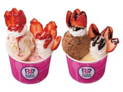 サーティワン、いちごたっぷり華やかサンデー登場