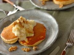 優しい甘さ＆カロリーダウンが嬉しい！ 甘酒パンケーキ