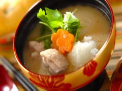 トロミがあって身体に優しい みぞれお雑煮