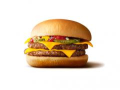 マック総選挙「ダブルチーズバーガー」が1位に！公約“トリチ”が期間限定登場