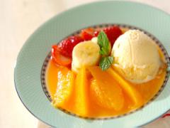冬にぴったりの、あったかスイーツ！ オレンジのホットデザート