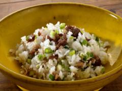 肉＆ネギでパワーを充電「牛肉と万能ネギのチャーハン」