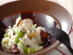 20分で完成！ 上品なだしのうまみが広がる、 アサリのリゾット風