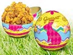 ギャレット初エッグ型のデザイン缶登場！「Easter缶」＆「アップルシナモン ウォルナッツ」