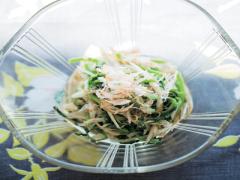 貧血予防＆おなかもすっきり！ クレソン×ごぼうのおひたし