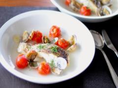 “あさり＋鯛”のだしが最高においしい！ お手軽アクアパッツア