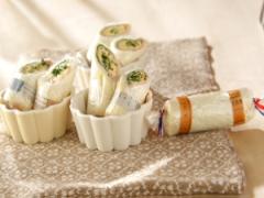 持ち寄りパーティに大活躍！ ロールサンドイッチ