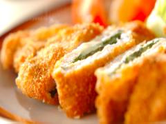 大葉とチーズの相性抜群！ お弁当にもぴったりな、チーズインポークカツ