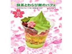 フローズンヨーグルトショップ「ピンクベリー」から“和”をテーマにした『抹茶とわらび