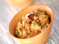 食欲そそる、バターの風味と香ばしさ！ サワラの照焼き混ぜご飯