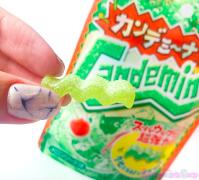 シュワシュワ感がまさに炭酸!! 大人気炭酸”メロンソーダ”カンデミーナグミに登場☆