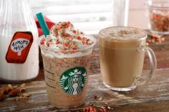 スタバ、アーモンドミルクのデザート感覚フラペ登場　風味と香りの絶妙ハーモニー
