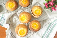 【美肌レシピ】ホットケーキミックスで簡単♡旬のみかんとココナッツのマフィン