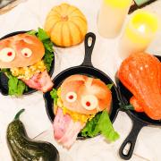 ボリューム満点「ハロウィンバーガー」が怖可愛い！【柏原歩のトレンドレシピ】
