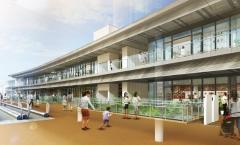 海老名駅前に新施設「テラス」開業、カフェやワインバル等グルメ中心の26店舗が集結