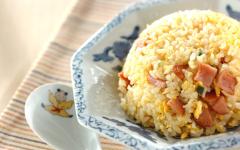 オイスターソースで大変身！ 簡単焼き豚チャーハン