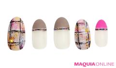 ツイード風「チェック」ネイルは、モードに振るのが今っぽい！ | lMAQUIA