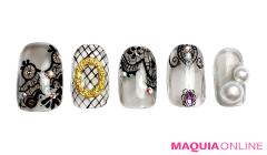 セクシーなのに、品がある、魅惑の「レースネイル」 | lMAQUIA