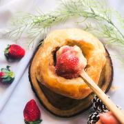 パイシートで簡単！ホワイトチョコの「フルーツポットパイ」でほっこりおやつ時間【柏原