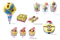 “ミニオン”がサーティワンをジャック！ハチャメチャに可愛いアイスが勢揃い