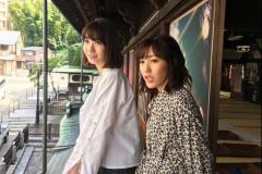 AKB48渡辺麻友&柏木由紀、“まゆゆきりん”念願の2人旅　温泉街でレアな姿見せる