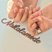 さりげなくオシャレ♡「コリアン」オフィスネイルが可愛い！