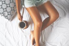 「太もも前側ストレッチ」でカチカチ太ももを細くする！