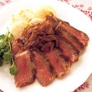 お店の味を家でお気軽に♡フライパンdeローストビーフ