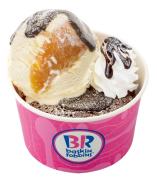 サーティワン、冬の定番“ひやあつドルチェ”に塩キャラメルとラズベリーが仲間入り